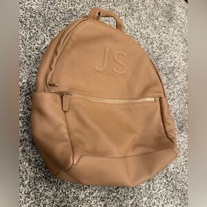 Camel Leatherology Sloan backpack